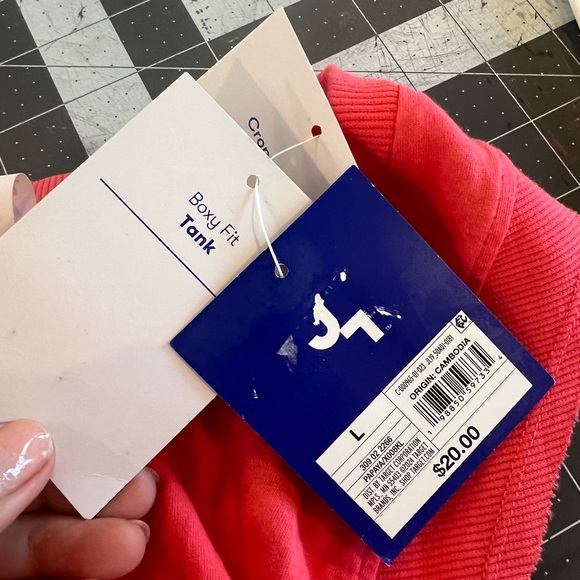 JoyLab Women's boxy fit tank sz M - Picture 5 of 5